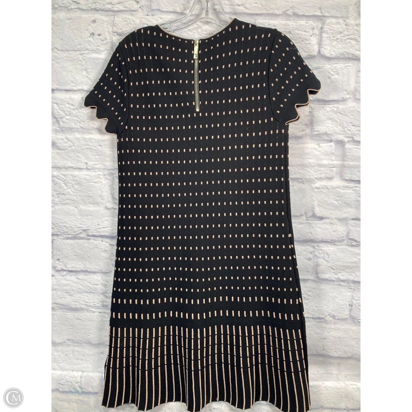 Dress Casual Midi By Ted Baker In Black, Size: S