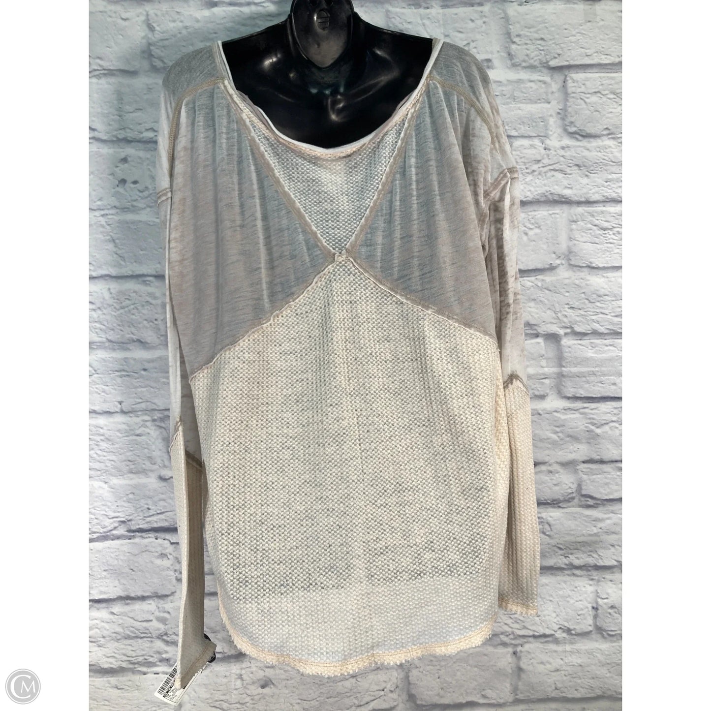 Top Long Sleeve By We The Free In Tan, Size: S