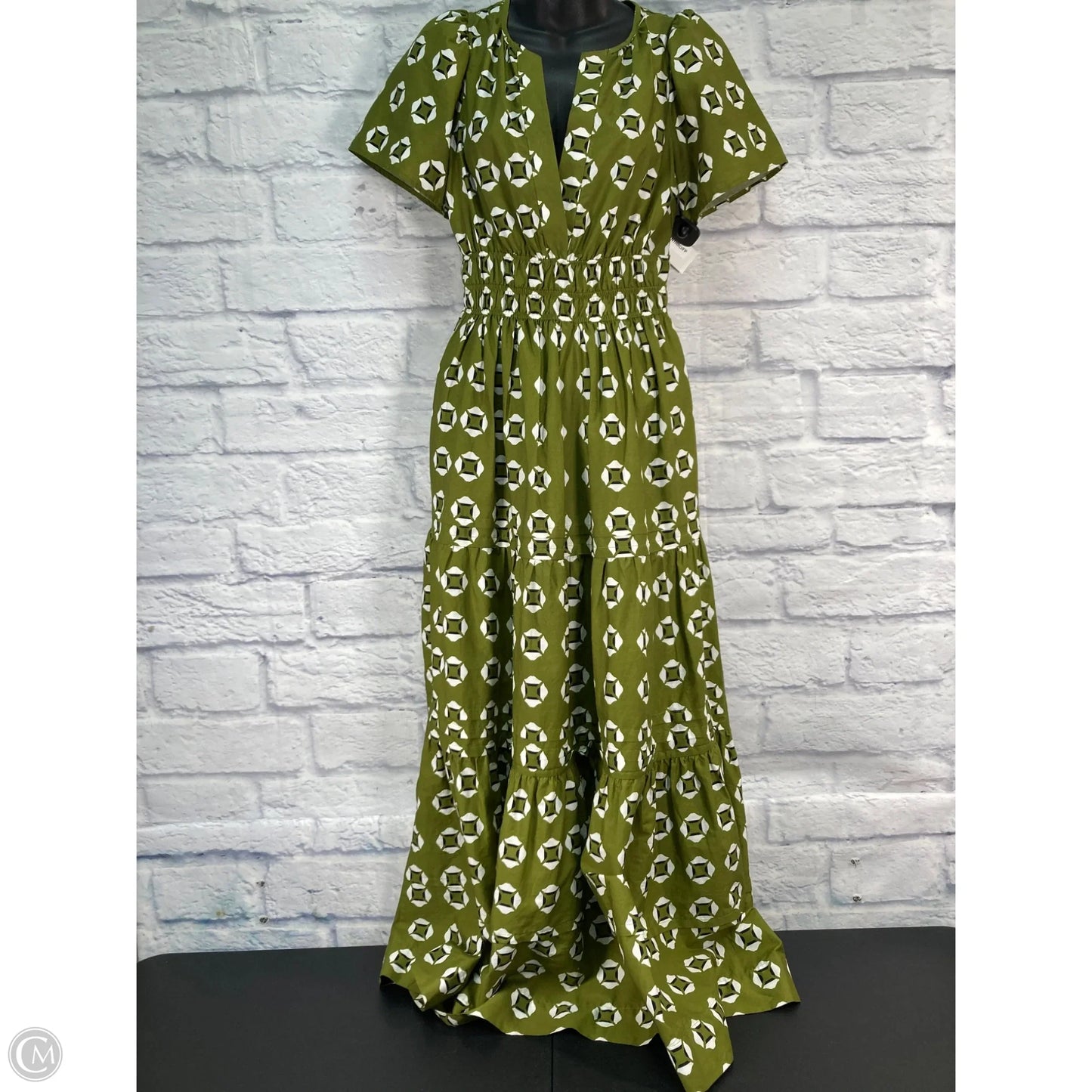Dress Casual Maxi By Anthropologie In Green, Size: Xxs