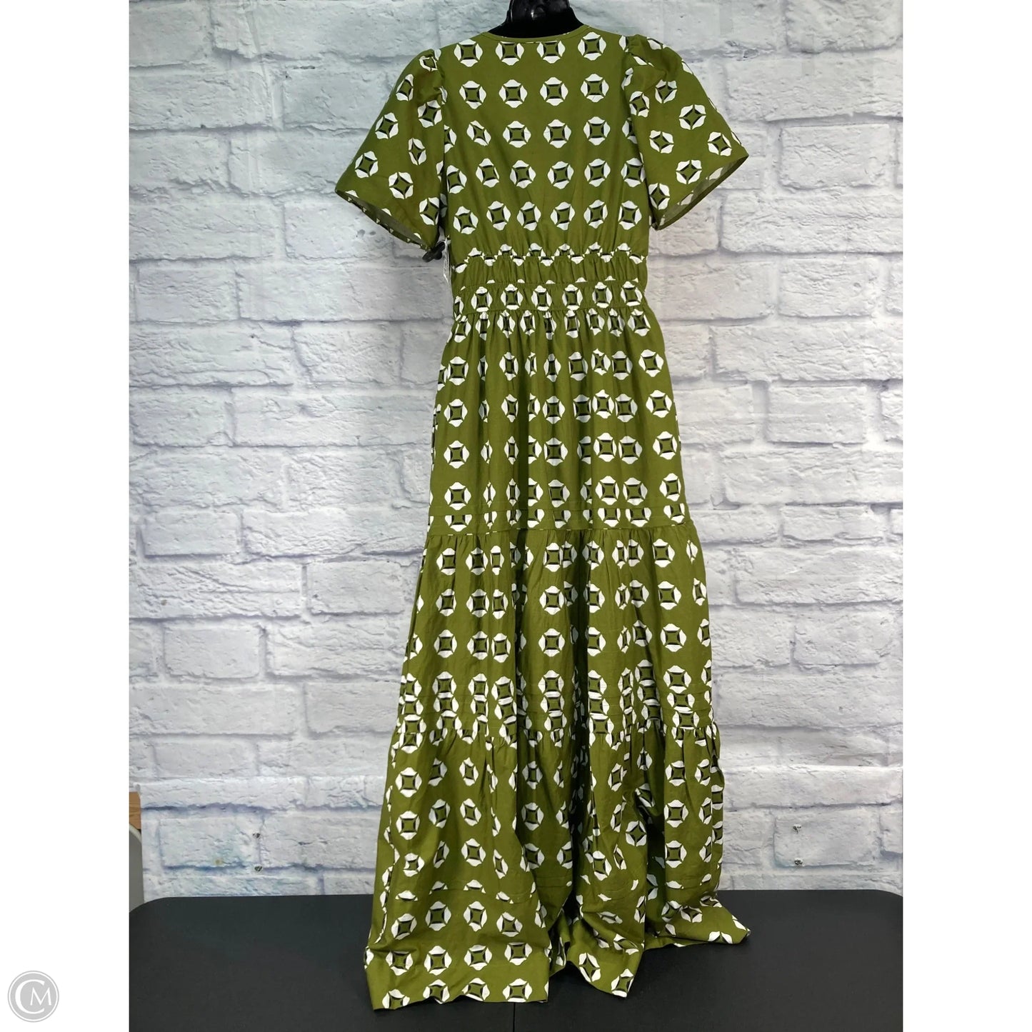 Dress Casual Maxi By Anthropologie In Green, Size: Xxs