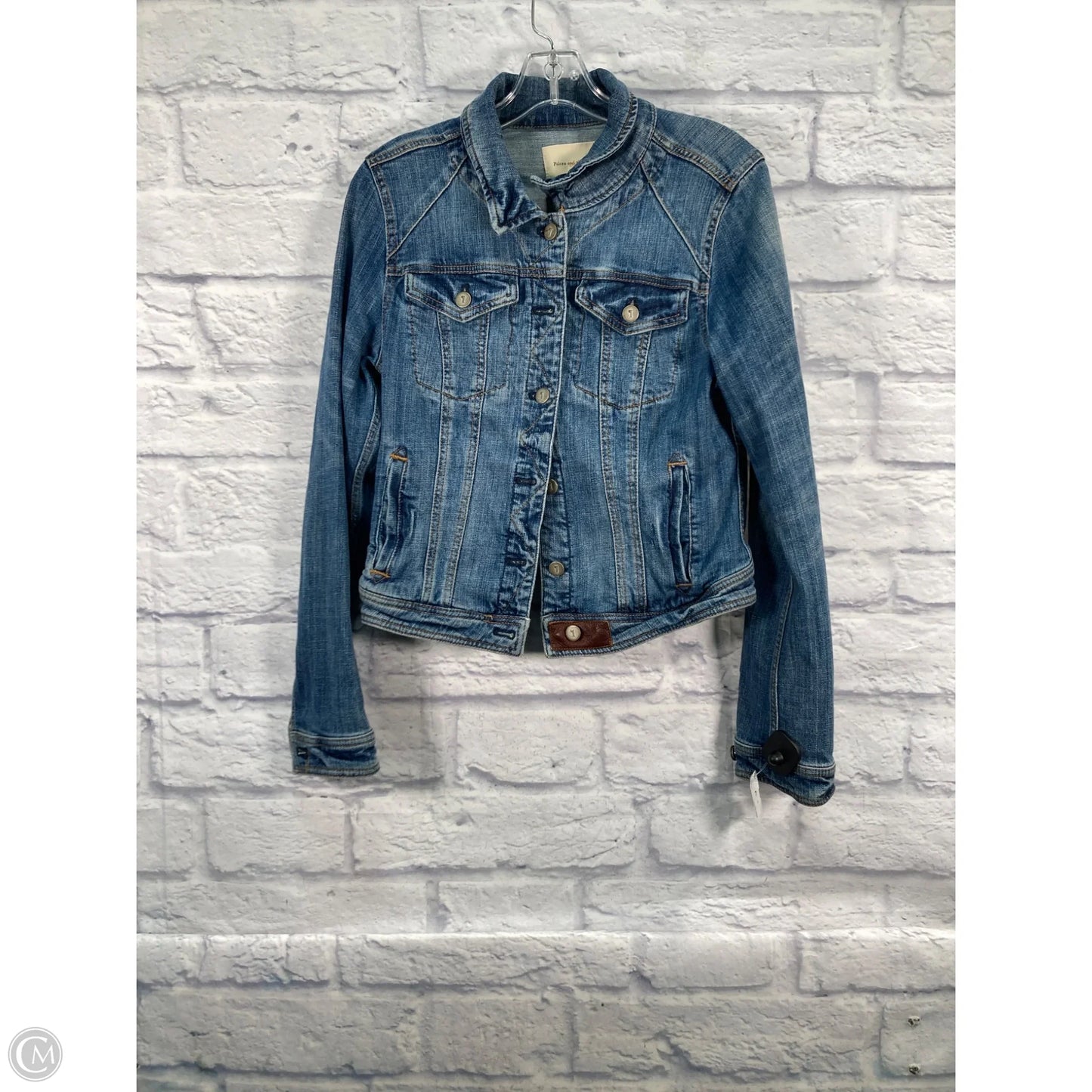 Jacket Denim By Pilcro In Black, Size: L