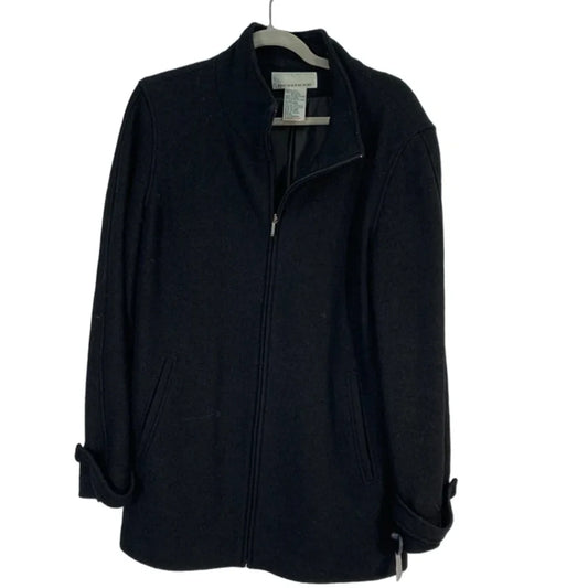 Coat Wool By Jones New York In Black, Size: M