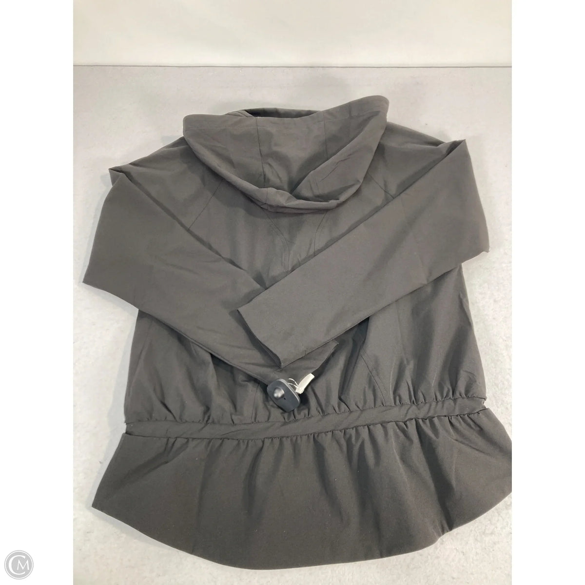 Athletic Jacket By Spanx In Grey, Size: S