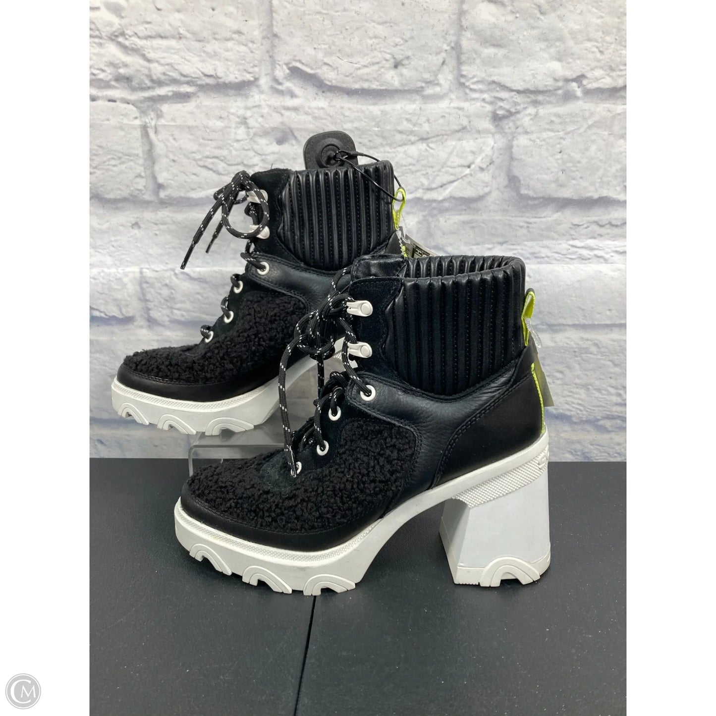 Boots Ankle Heels By Sorel In Black, Size: 9