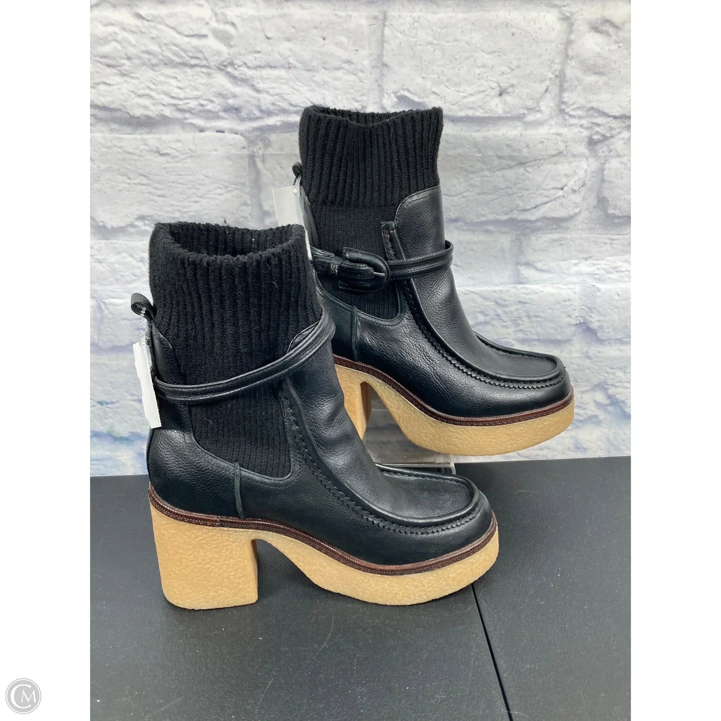 Boots Ankle Heels By Sam Edelman In Black, Size: 9