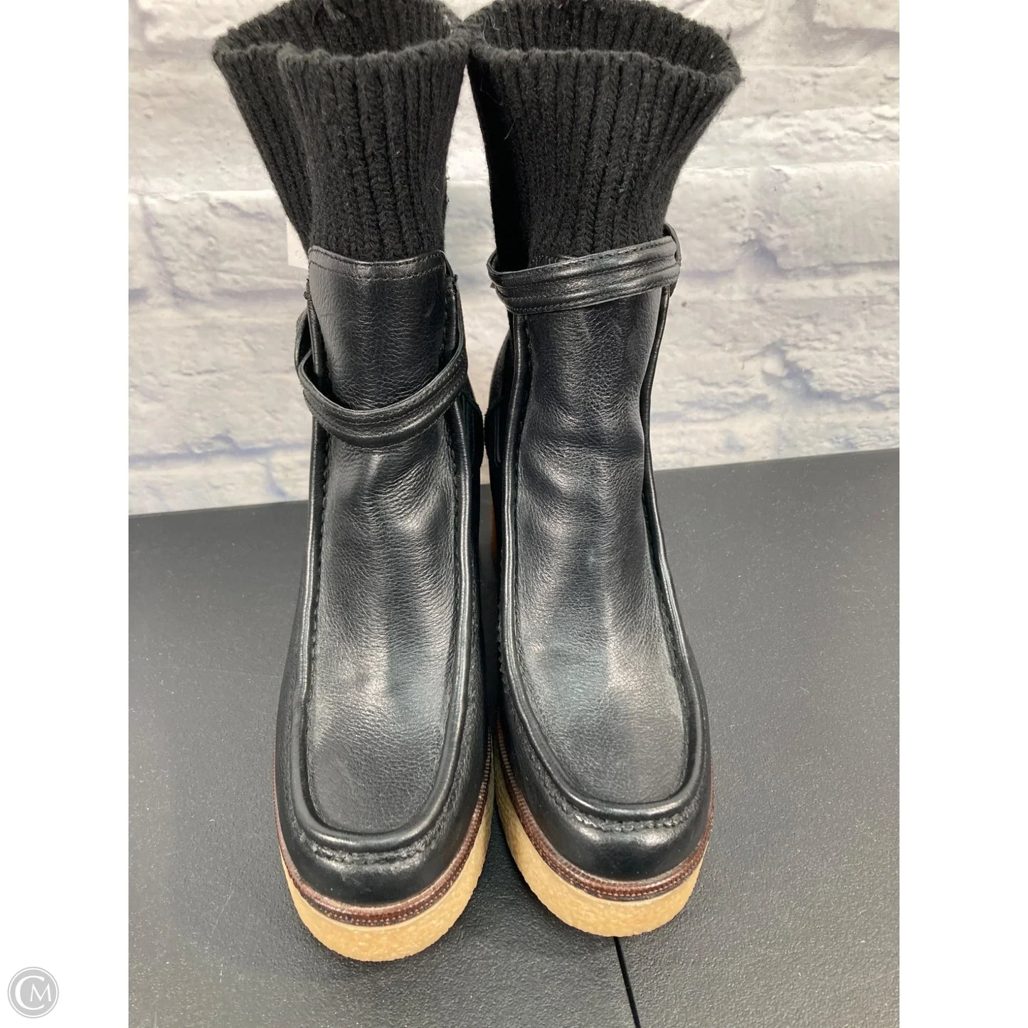 Boots Ankle Heels By Sam Edelman In Black, Size: 9