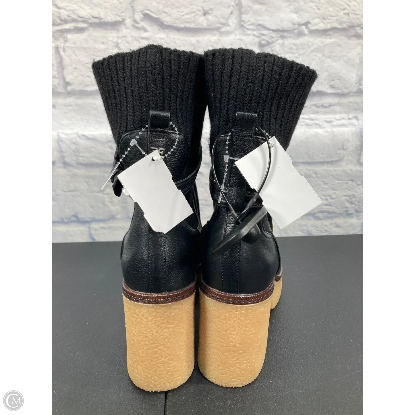 Boots Ankle Heels By Sam Edelman In Black, Size: 9