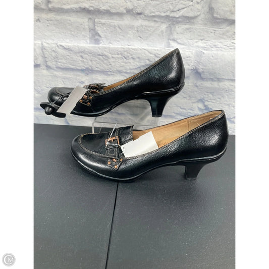 Shoes Heels Block By Sofft In Black, Size: 11