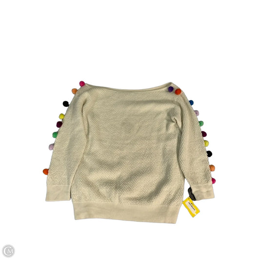 Sweater By Anthropologie In Cream, Size: M