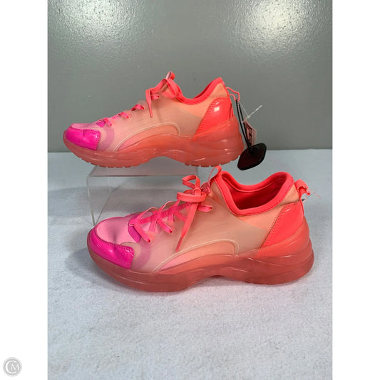 Shoes Sneakers By Guess In Pink, Size: 6