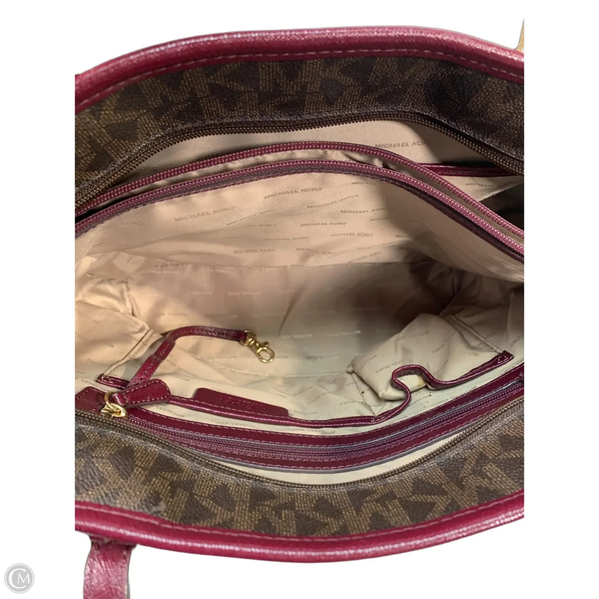 Handbag Designer By Michael Kors, Size: Medium