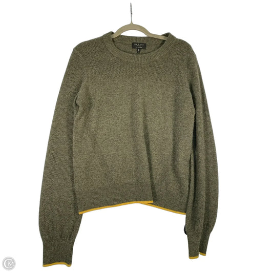 Sweater Cashmere By Rag And Bone In Green, Size: M