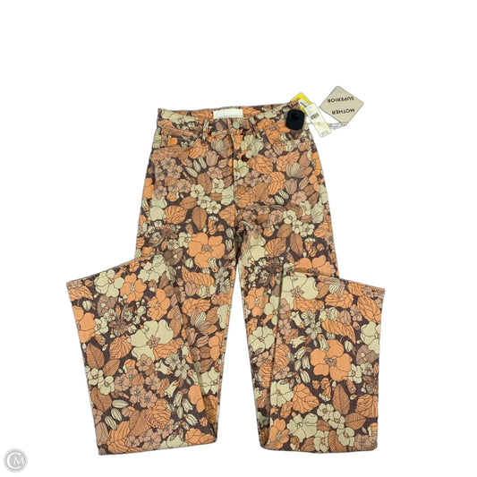 Jeans Wide Leg By Anthropologie In Orange, Size: 2