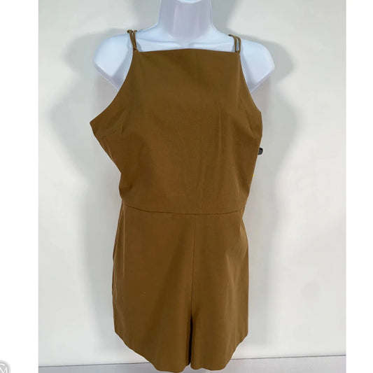 Romper By Maeve In Brown, Size: M