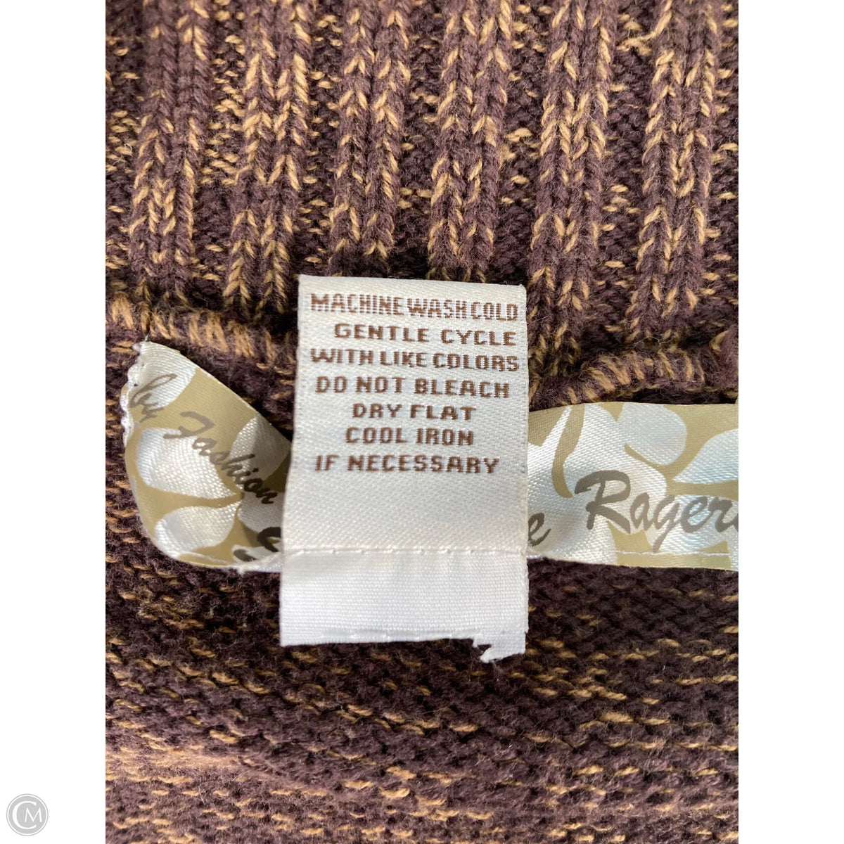 Sweater By Clothes Mentor In Brown, Size: S