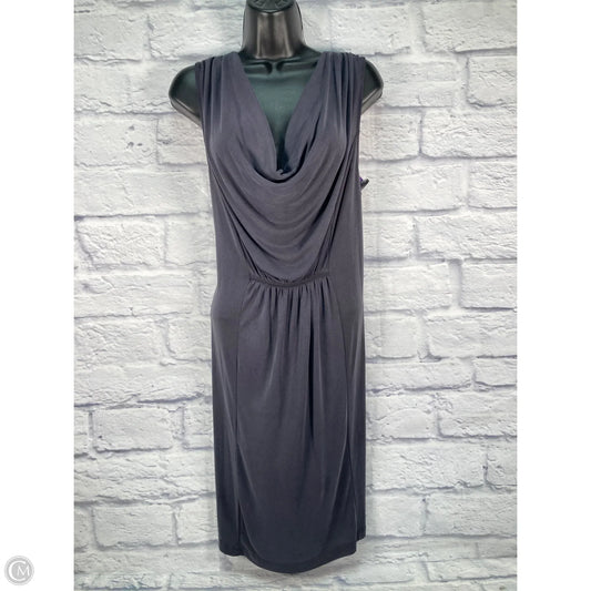 Dress Casual Midi By Maeve In Grey, Size: M