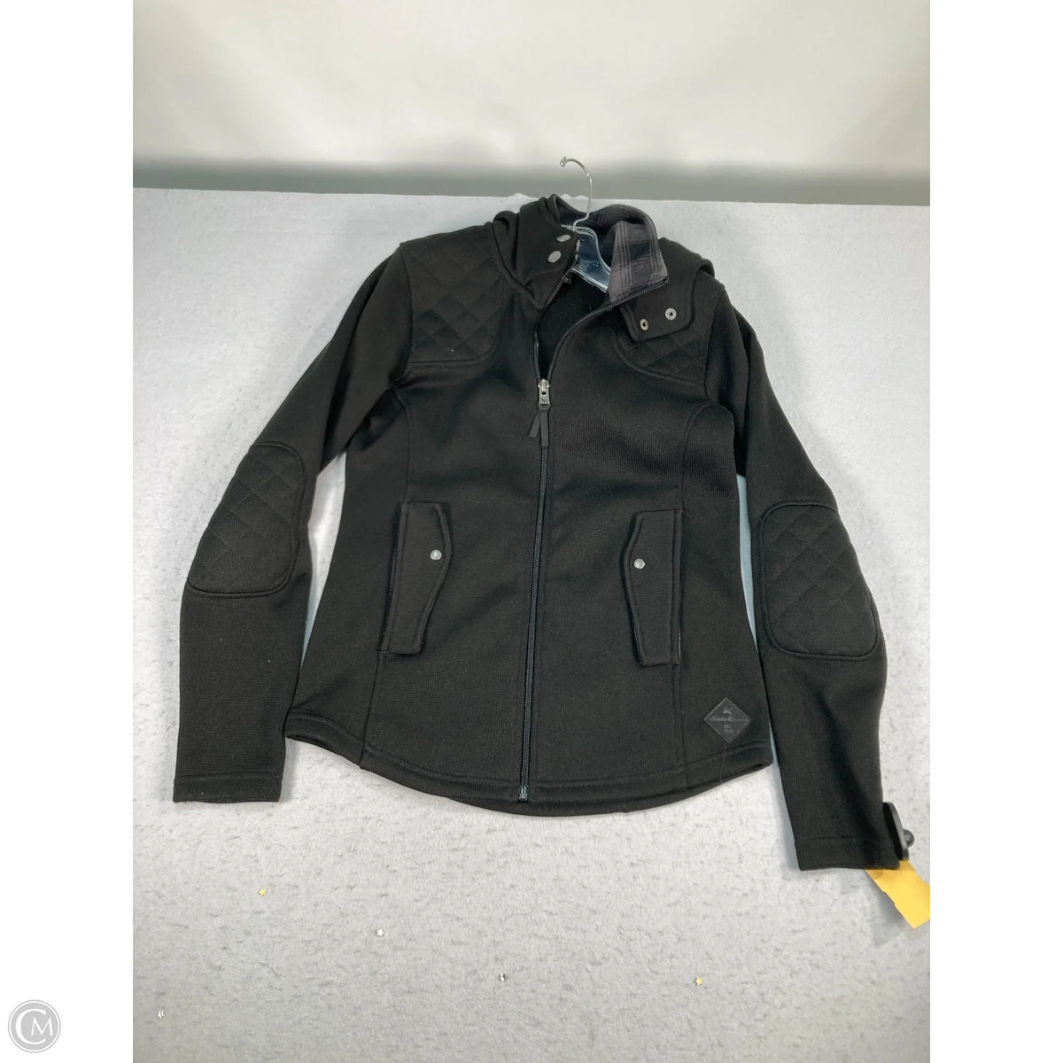 Jacket Moto By Eddie Bauer In Black, Size: Xs