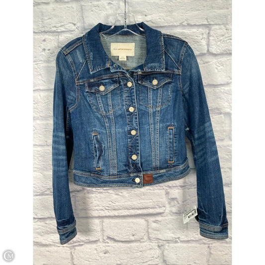 Jacket Denim By Pilcro In Blue Denim, Size: S