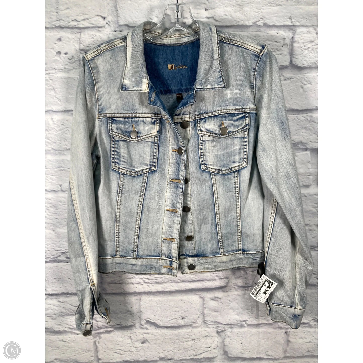 Jacket Denim By Kut In Blue Denim, Size: M