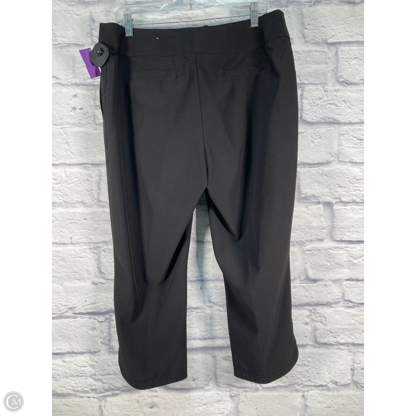 Athletic Capris By Chicos In Black, Size: 10