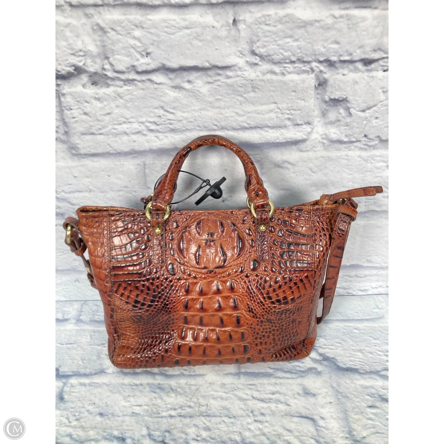 Handbag Designer By Brahmin, Size: Medium