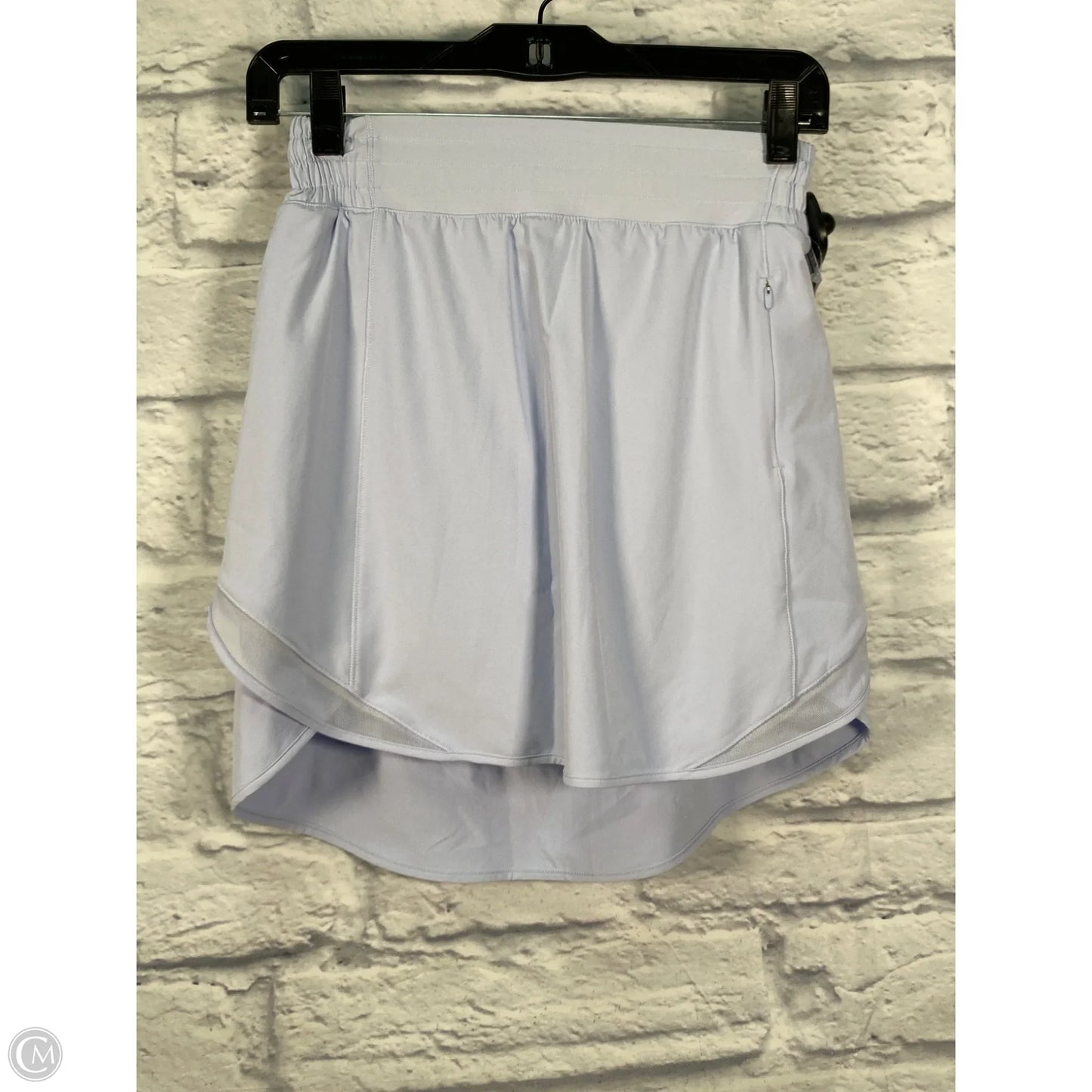 Athletic Skort By Lululemon In Blue, Size: 4