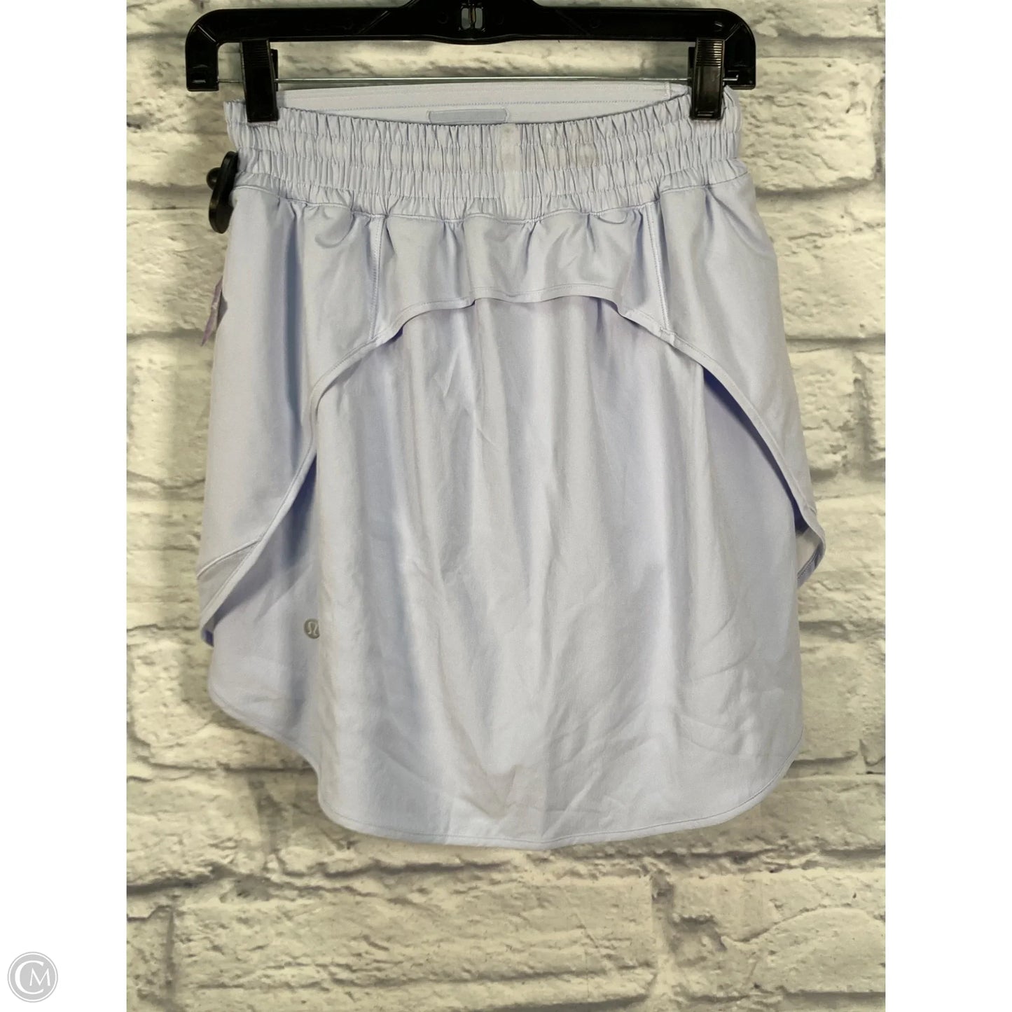 Athletic Skort By Lululemon In Blue, Size: 4