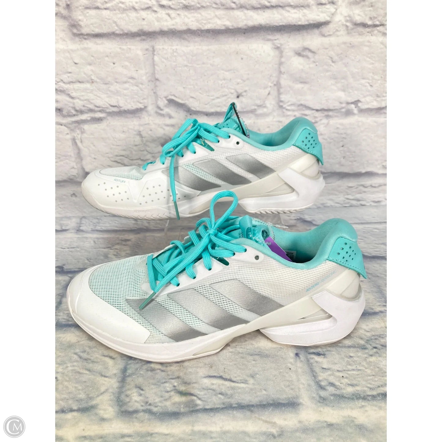 Shoes Sneakers By Adidas In Blue & White, Size: 8.5