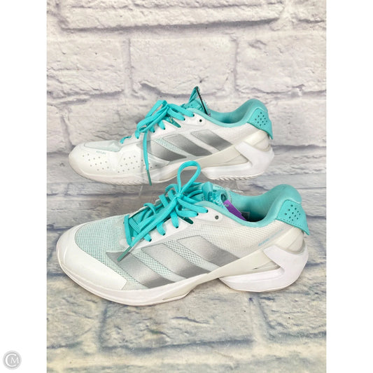 Shoes Sneakers By Adidas In Blue & White, Size: 8.5