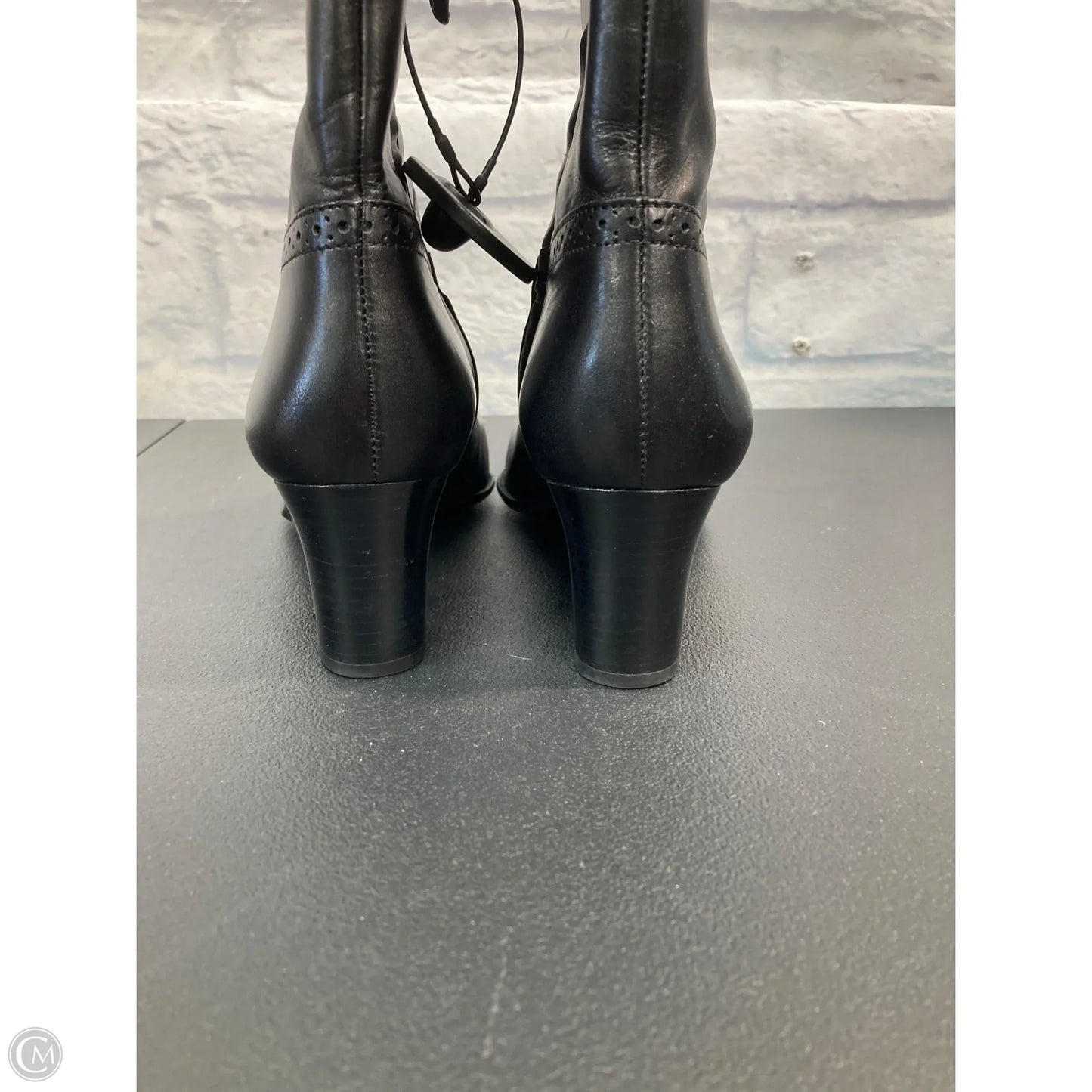 Boots Ankle Heels By Antonio Melani In Black, Size: 9.5