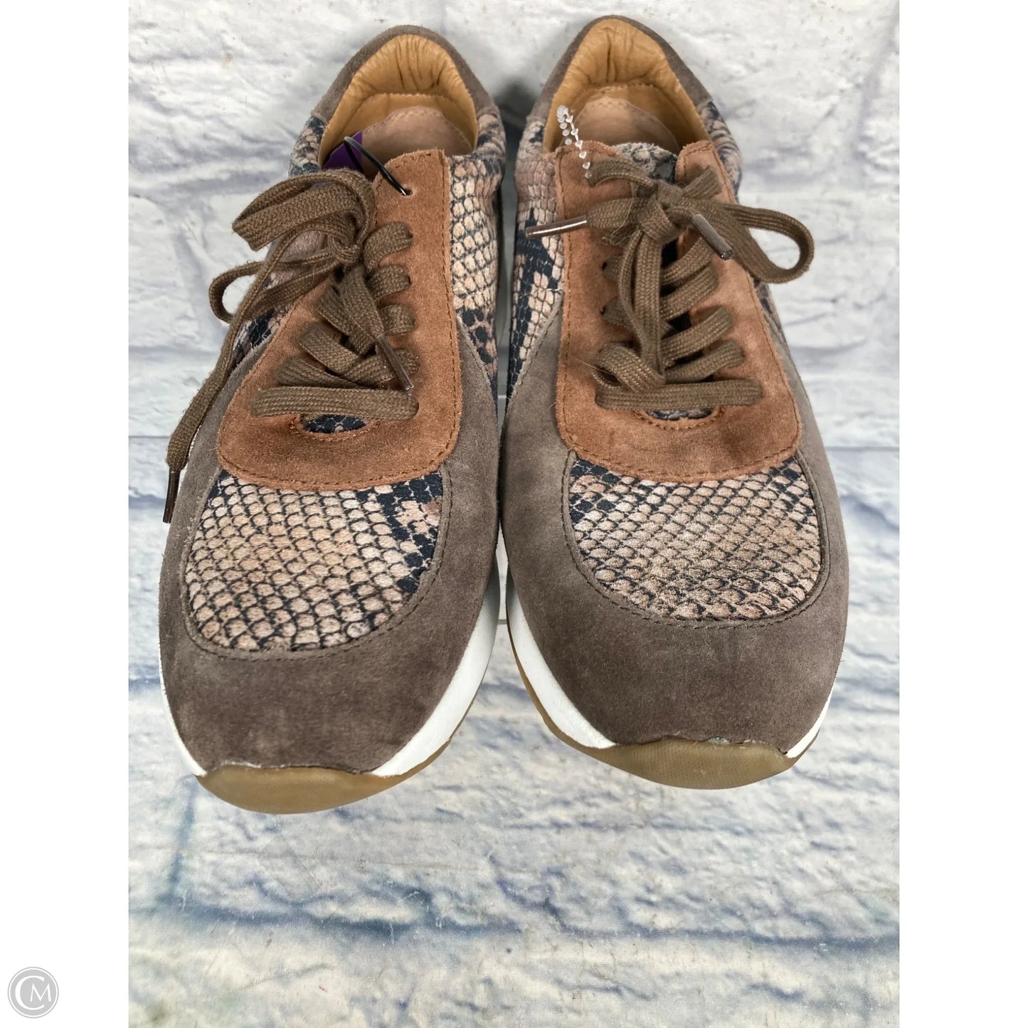 Shoes Sneakers By Lucky Brand In Brown, Size: 8