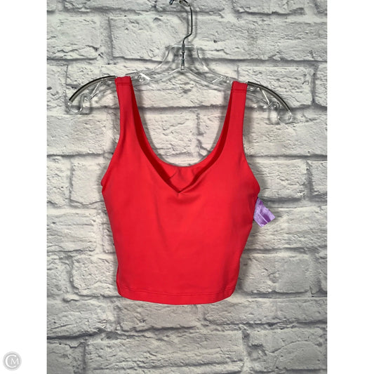 Athletic Bra By Lululemon In Pink, Size: 4