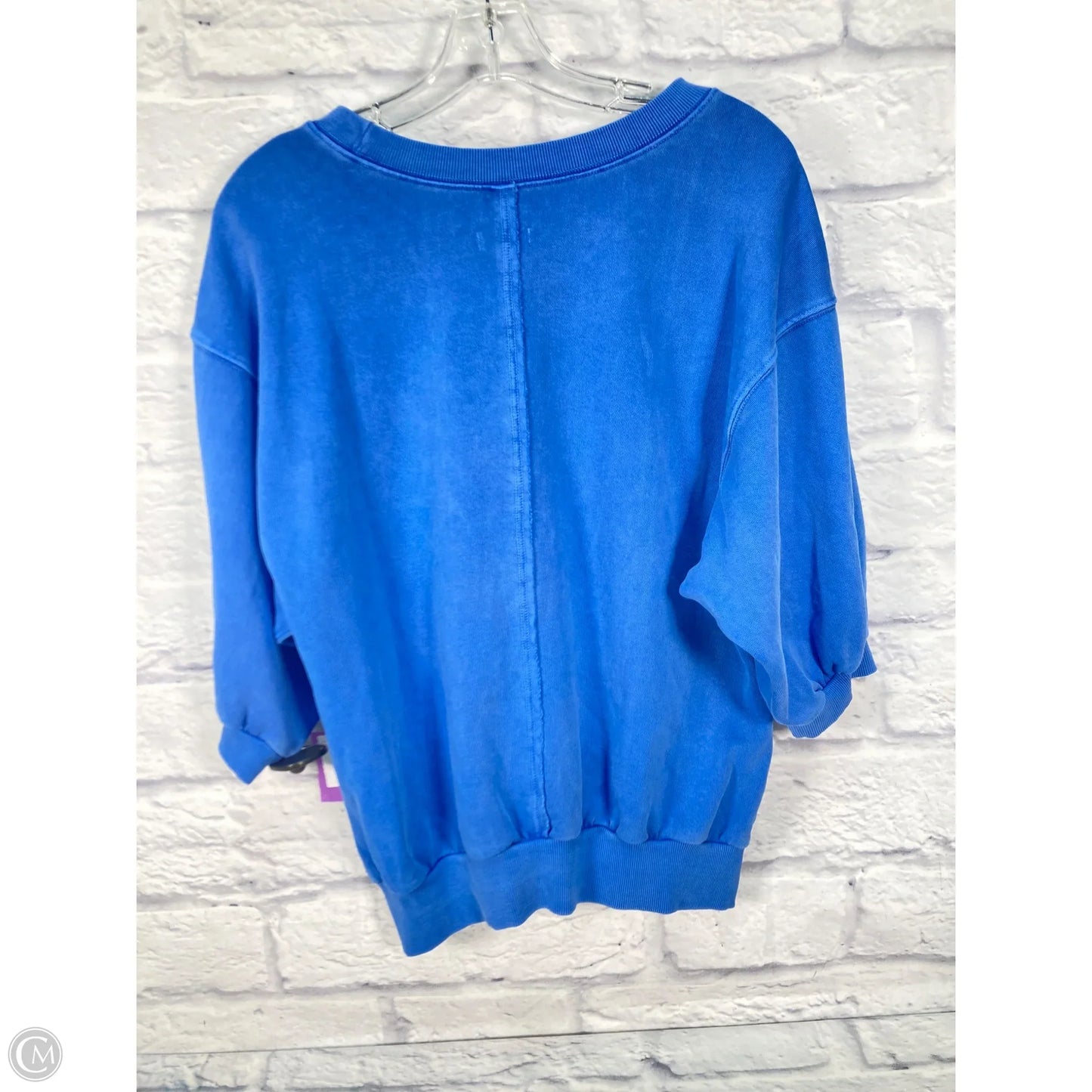 Top Short Sleeve By Pilcro In Blue, Size: S
