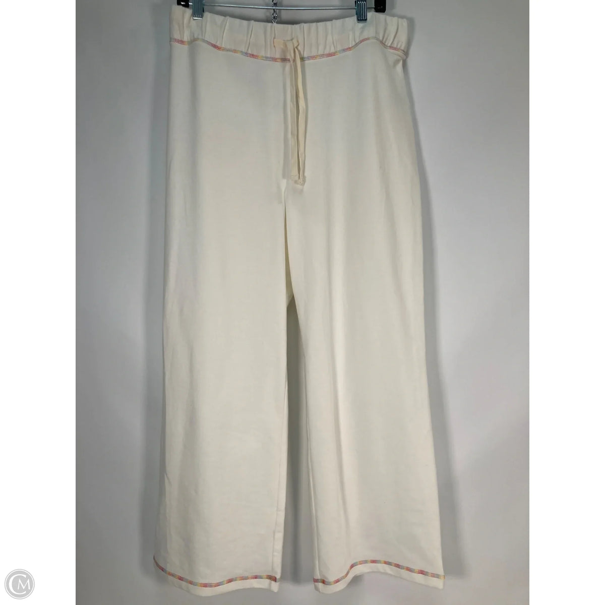 Lounge Set Pants By J. Crew In Cream, Size: L