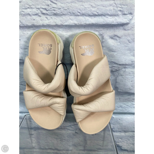 Sandals Flats By Sorel In Peach, Size: 6.5