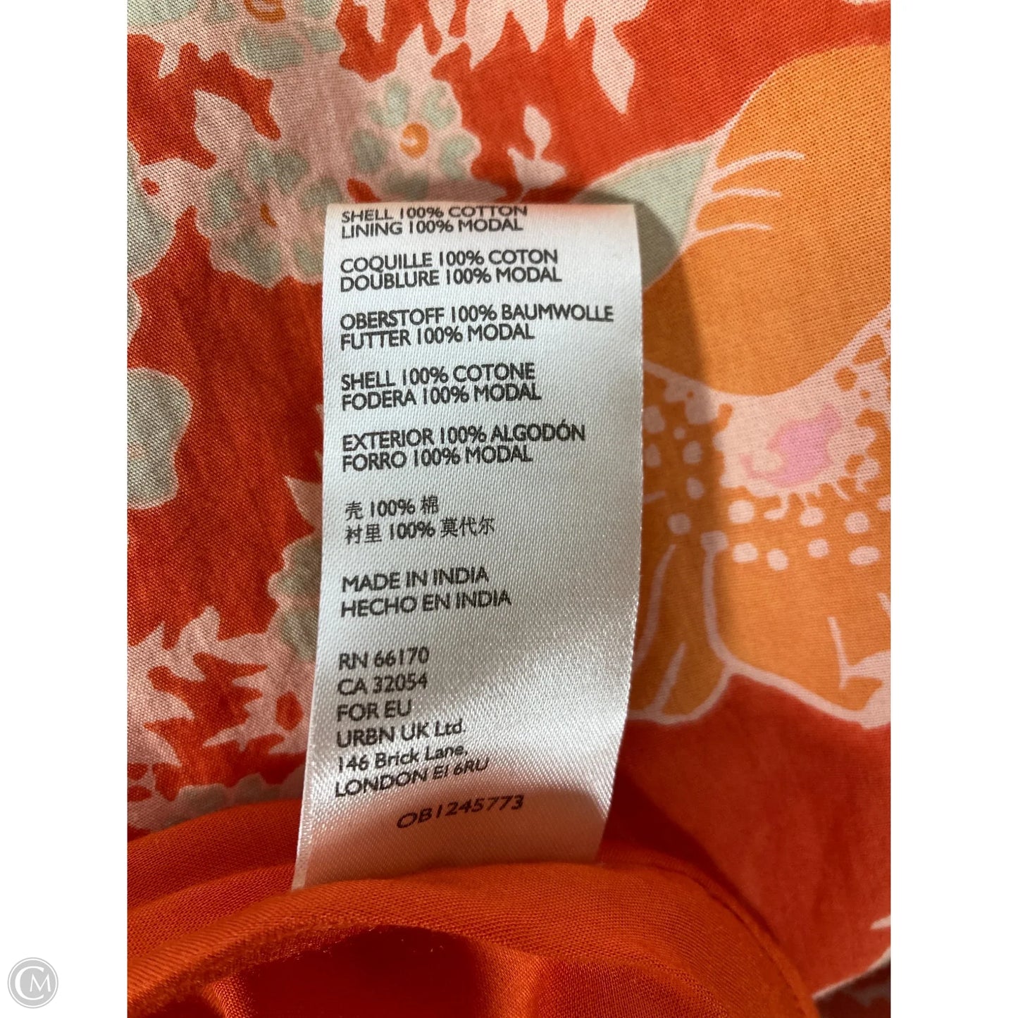 Dress Casual Maxi By Free People In Orange, Size: Xl