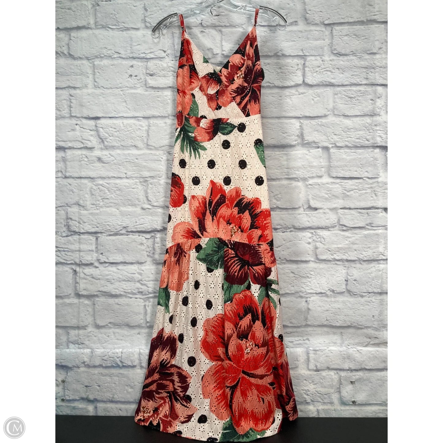 Dress Casual Maxi By Farm Rio In Orange, Size: Xxs