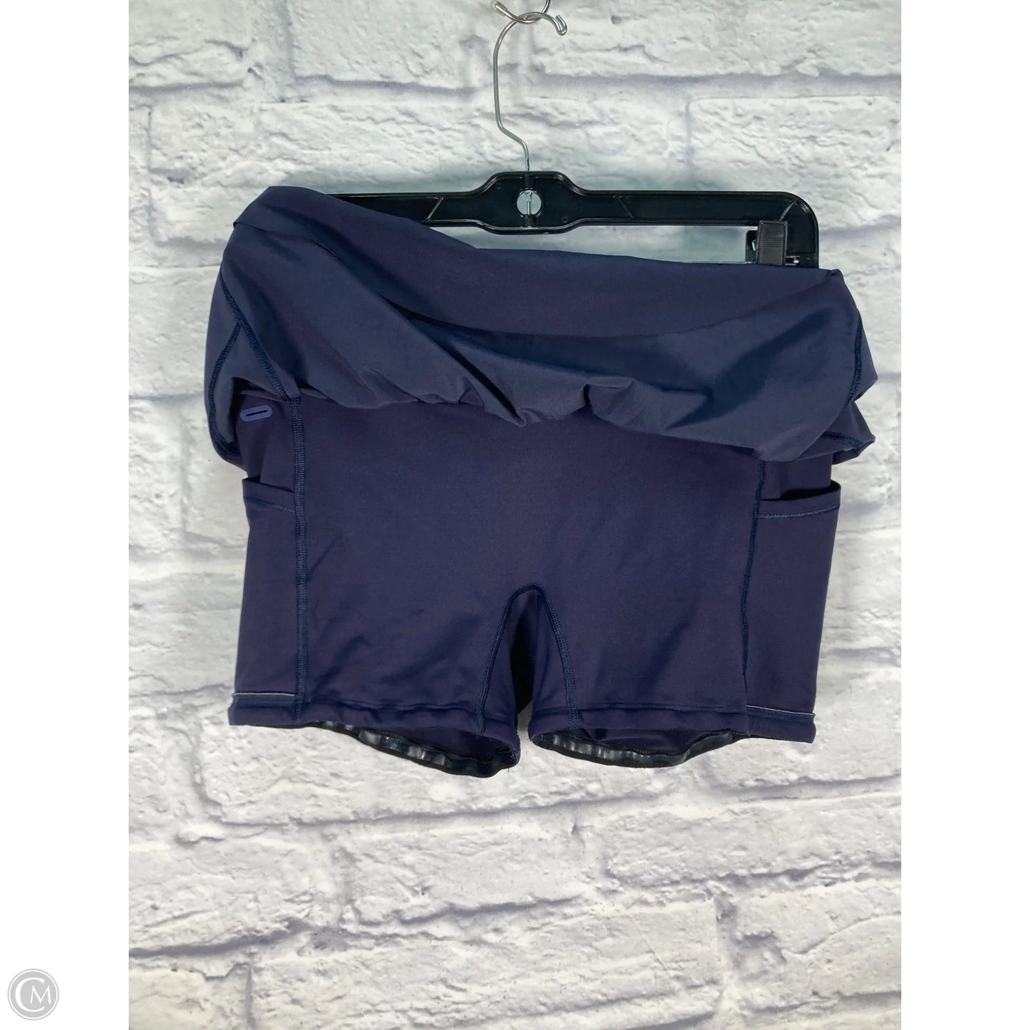 Athletic Skort By Lululemon In Blue, Size: 6