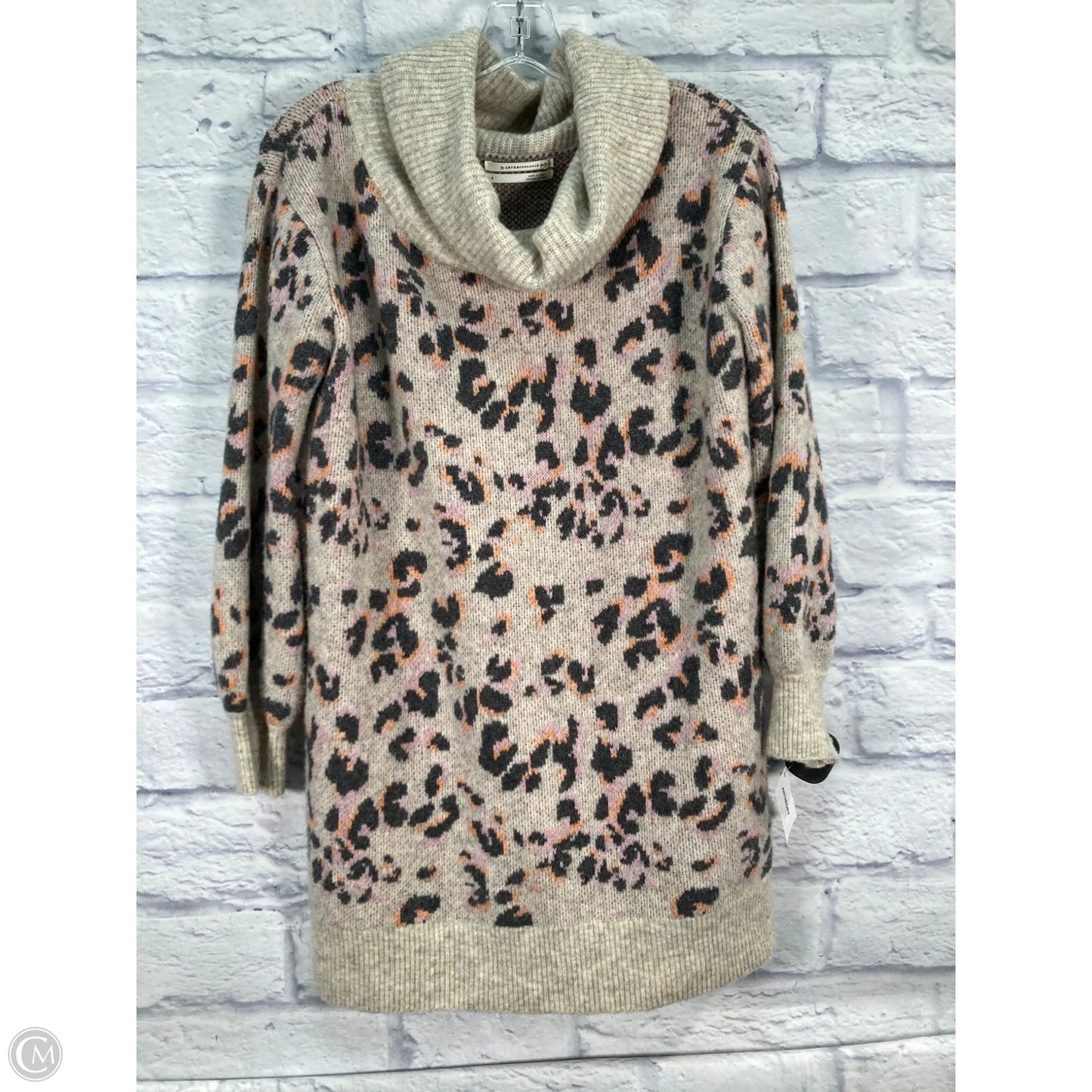 Sweater By Anthropologie In Animal Print, Size: S