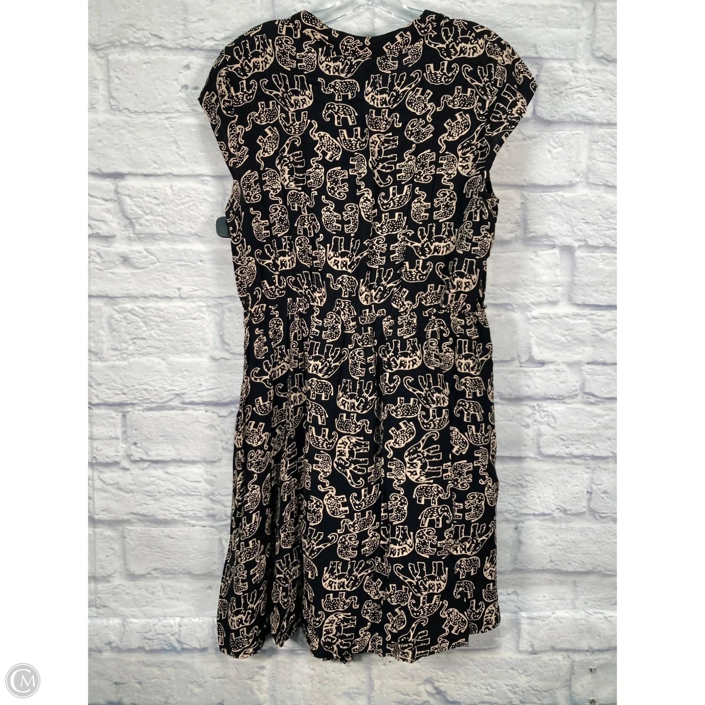 Dress Casual Short By Maeve In Black & Brown, Size: L
