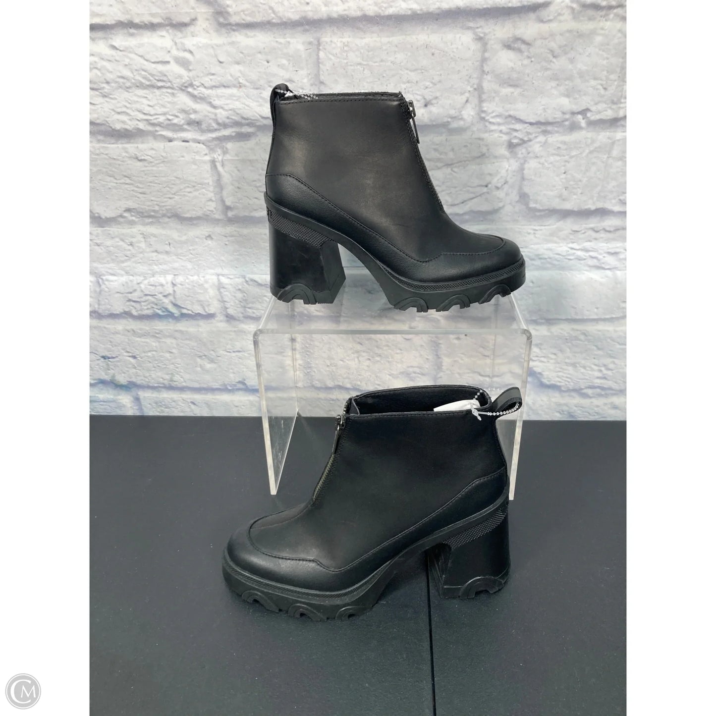 Boots Ankle Heels By Sorel In Black, Size: 8
