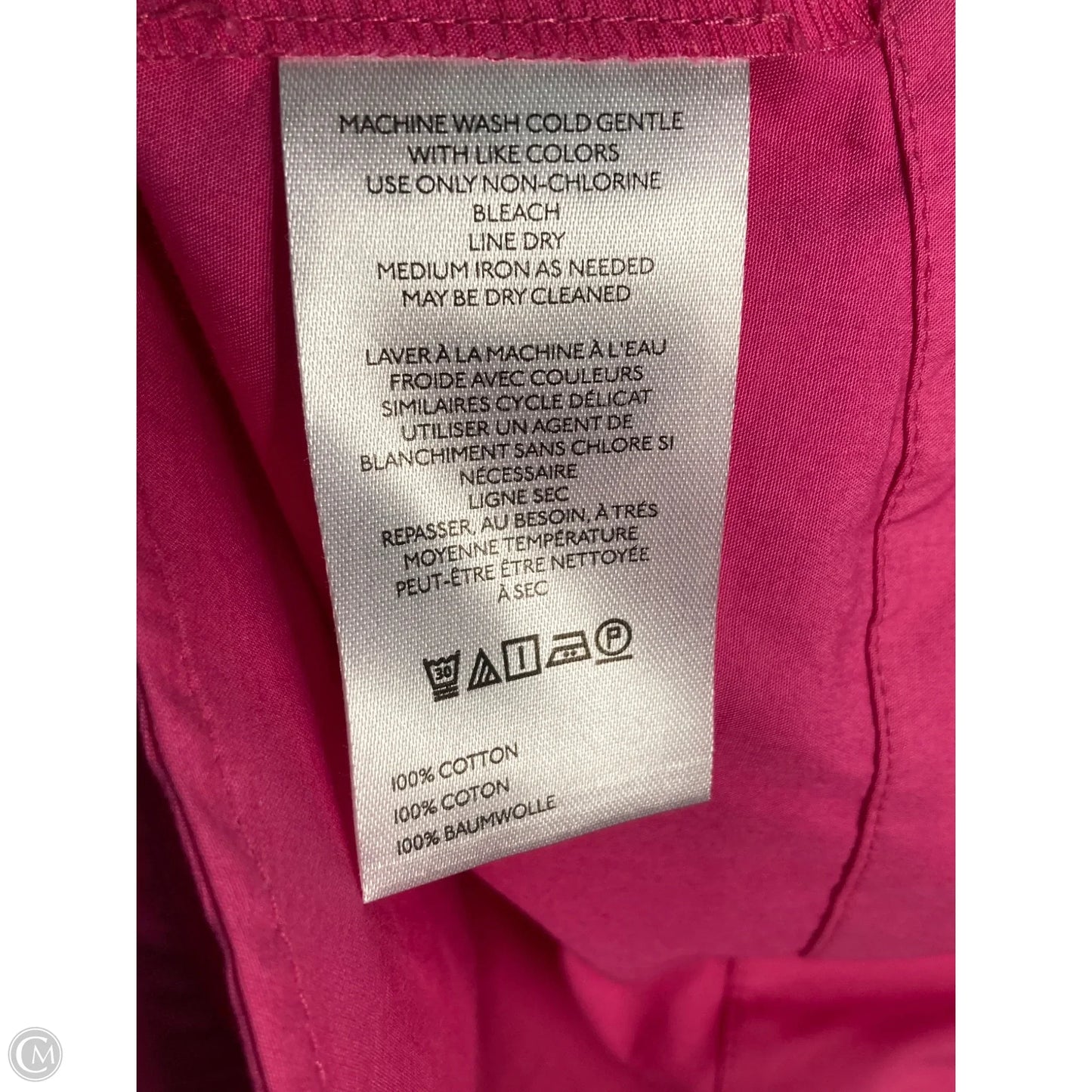 Dress Casual Short By Anthropologie In Pink, Size: Mp