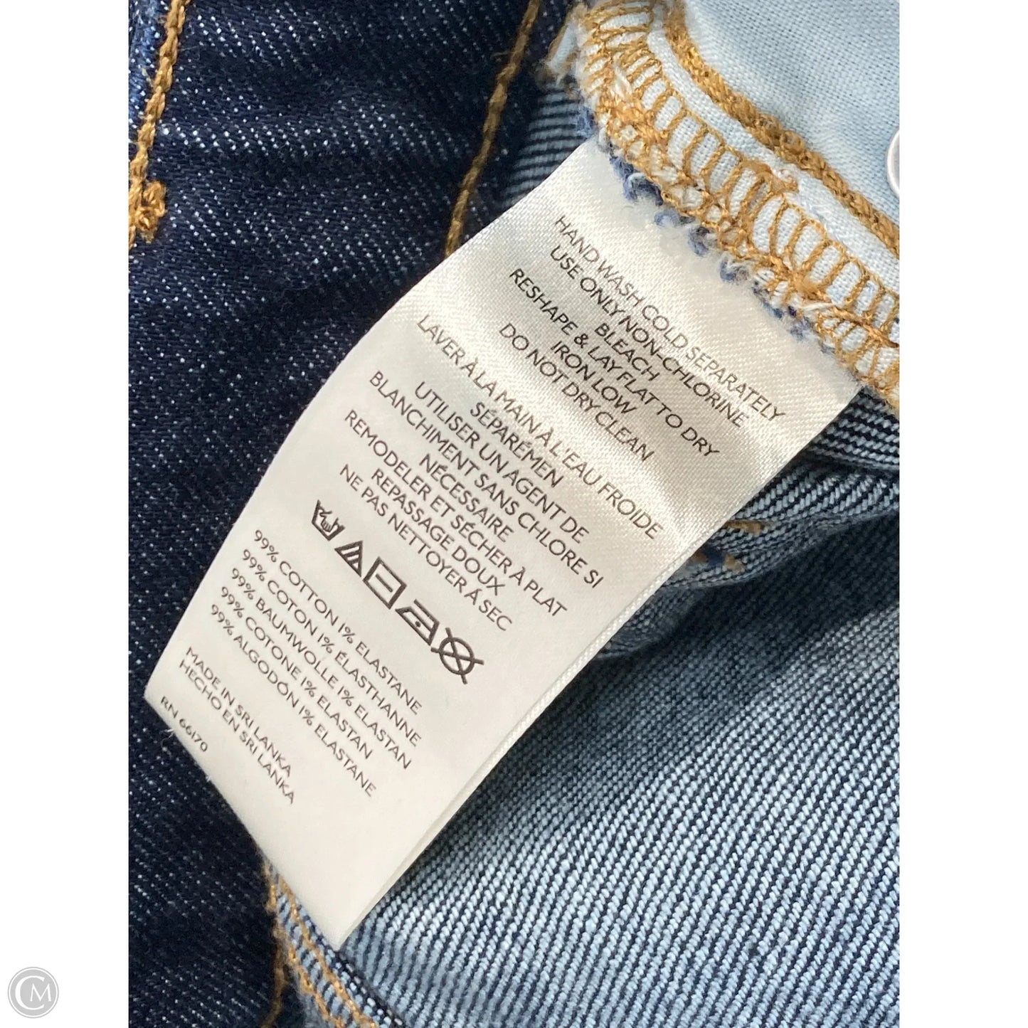 Jeans Boot Cut By Pilcro In Blue Denim, Size: 6