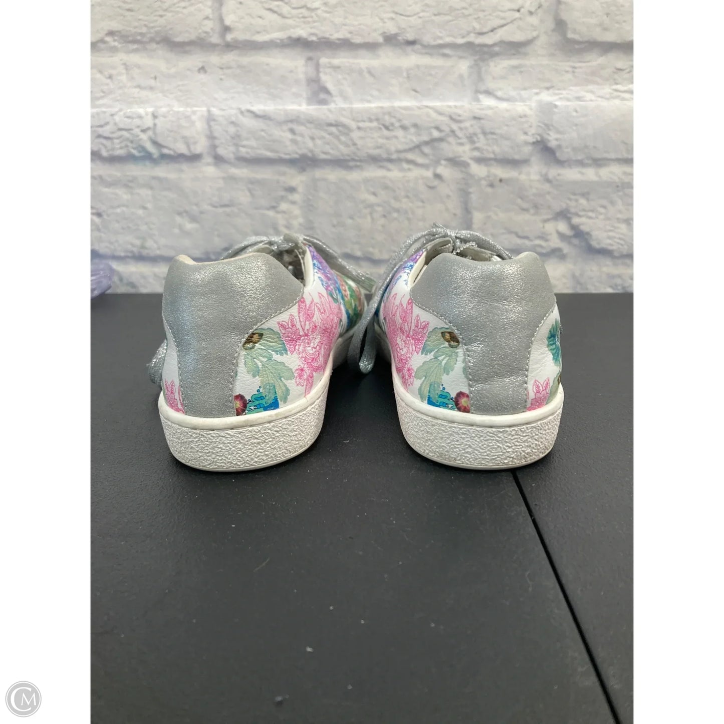 Shoes Sneakers By Johnny Was In Floral Print, Size: 9