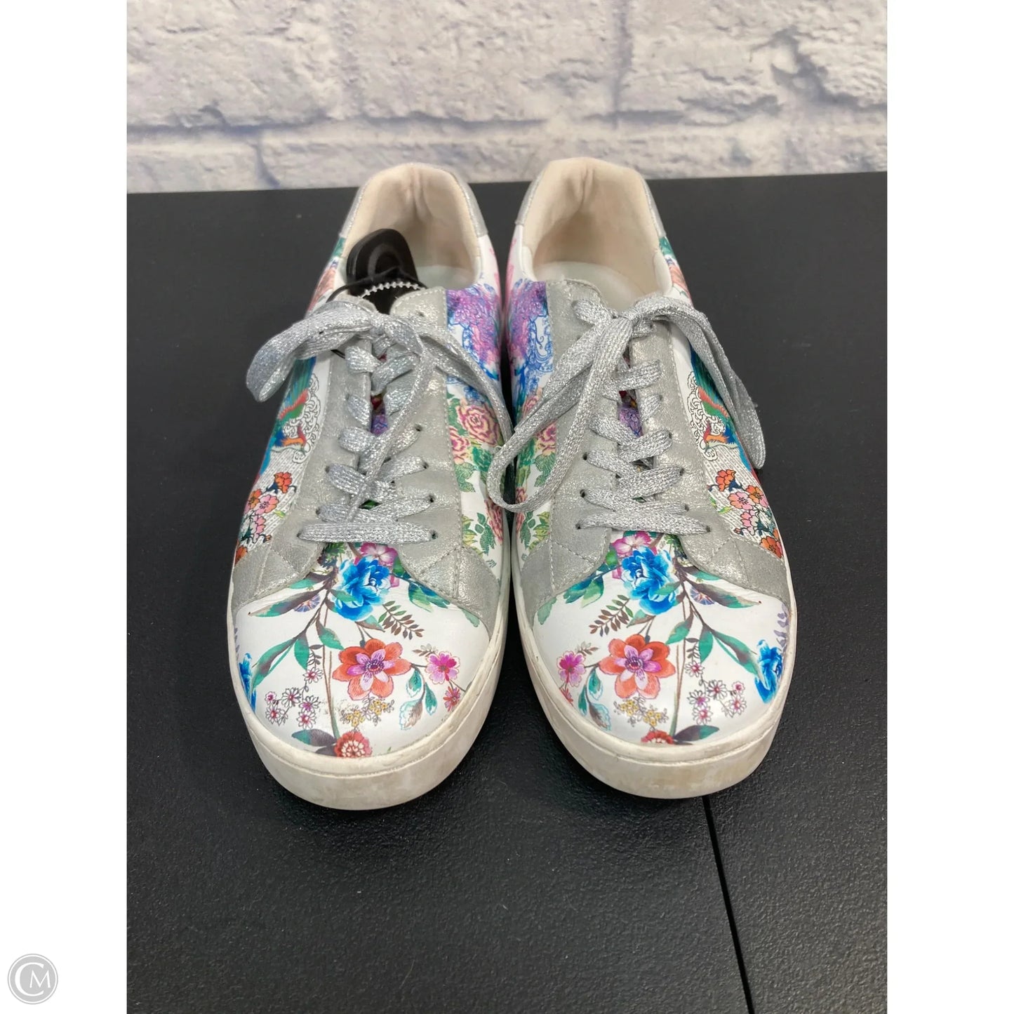Shoes Sneakers By Johnny Was In Floral Print, Size: 9