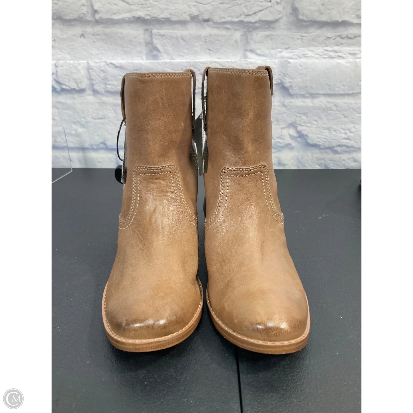 Boots Designer By Frye In Brown, Size: 6.5
