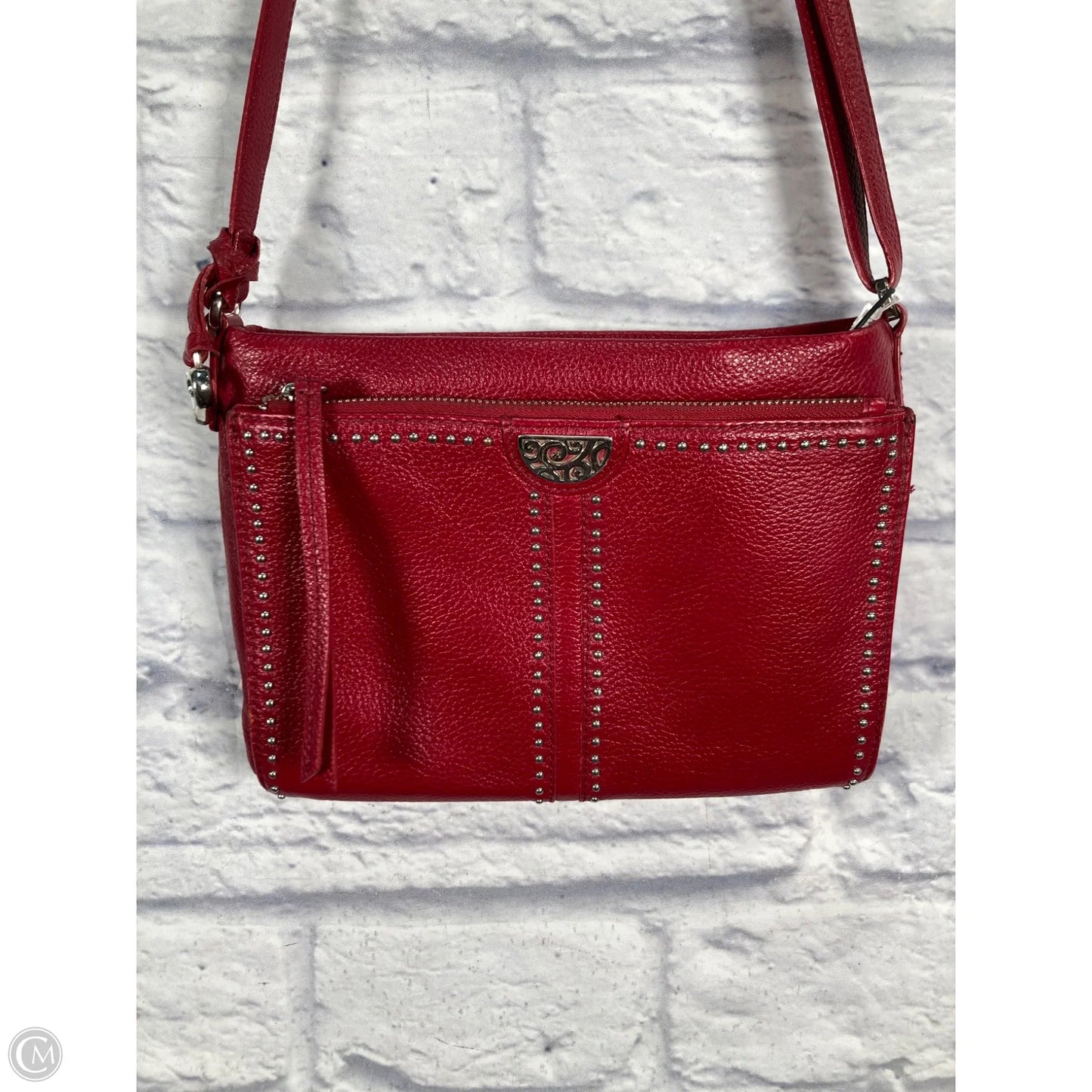 Crossbody Leather By Brighton, Size: Medium