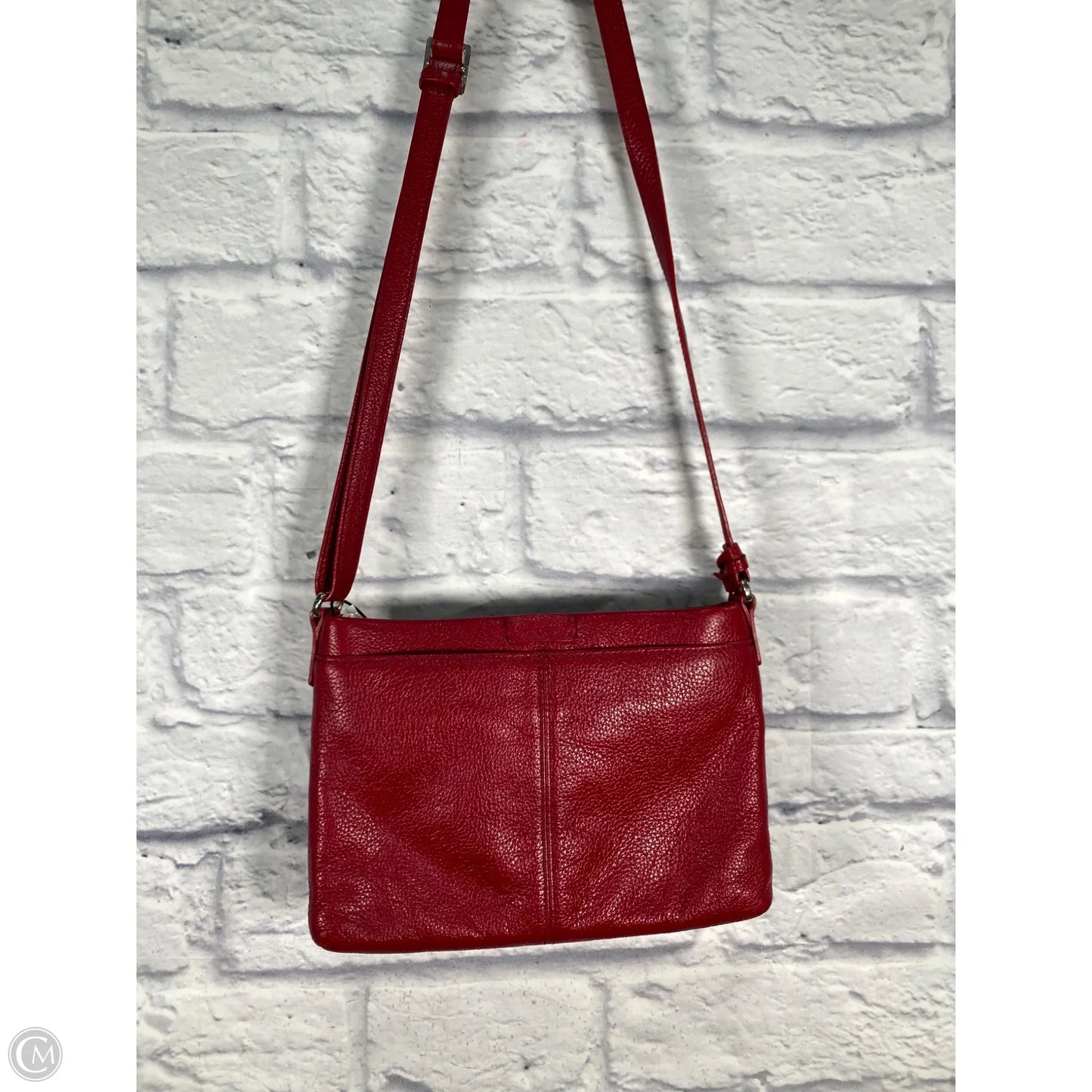 Crossbody Leather By Brighton, Size: Medium