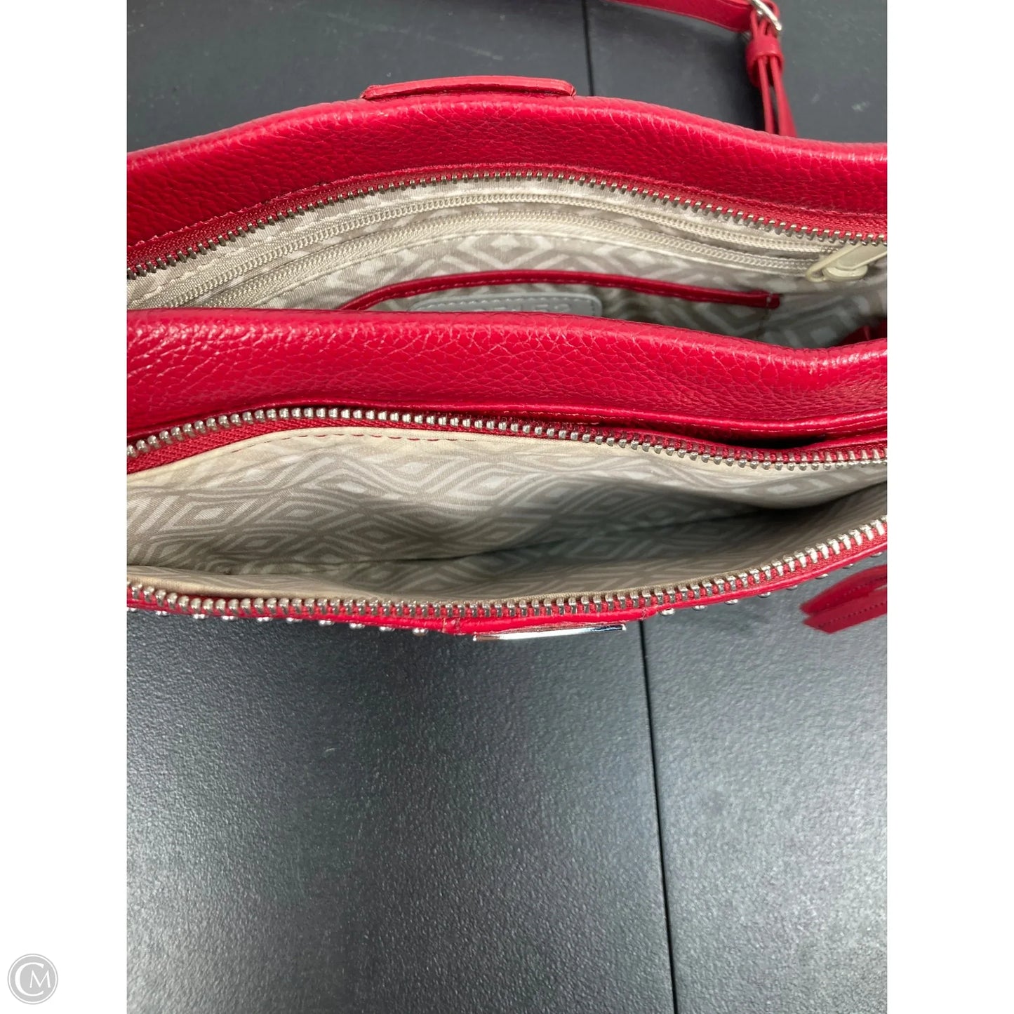 Crossbody Leather By Brighton, Size: Medium