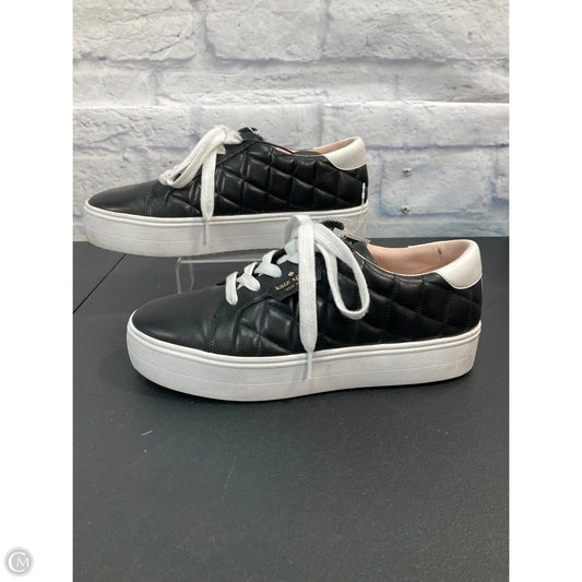 Shoes Designer By Kate Spade In Black & White, Size: 10